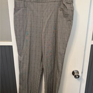 Time and Tru Men's Classic Gray Checkered Pants